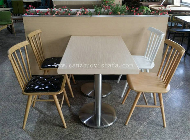 快餐桌椅-T02014