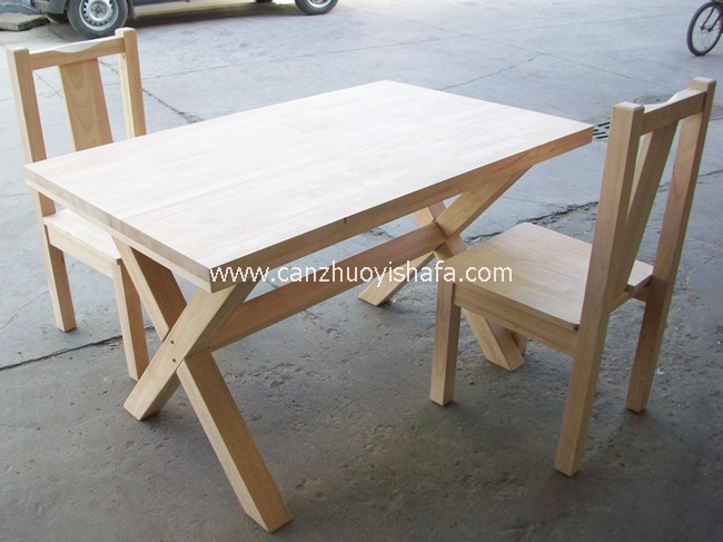 实木餐桌椅-T0620