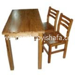 实木餐桌椅-T0622