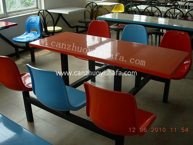 食堂餐桌椅-T0512